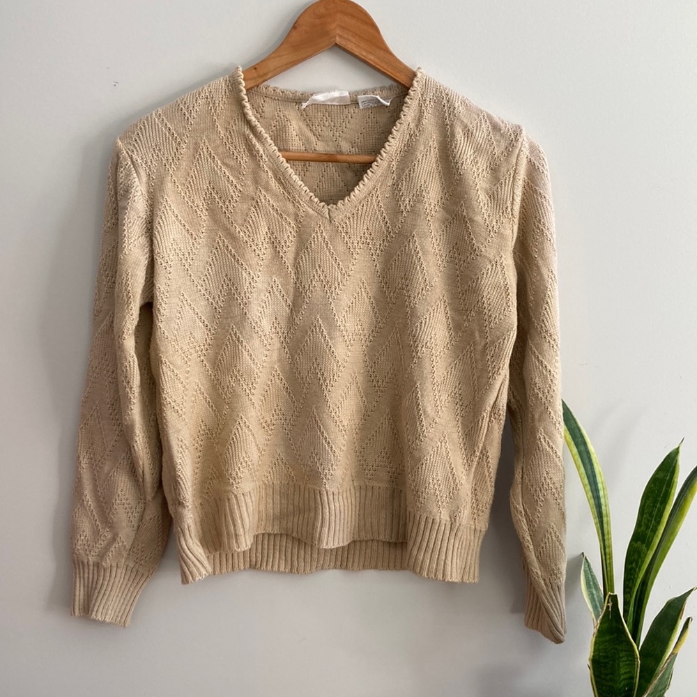 Vintage Knit Sweater, S/M